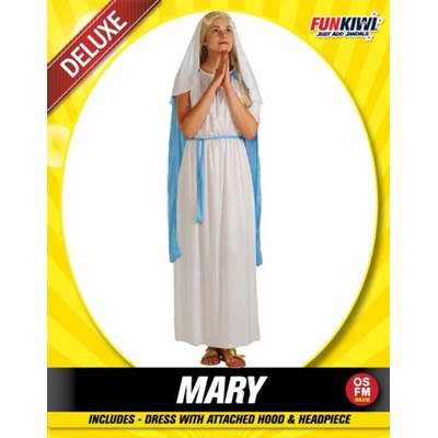 Adults Costume (Deluxe) - Mary