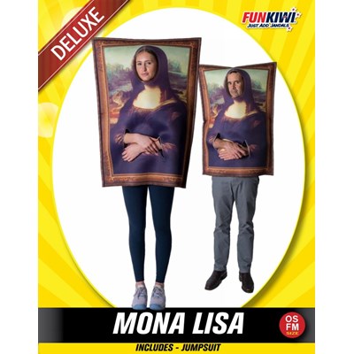 Adults Costume (Deluxe) - Mona Lisa