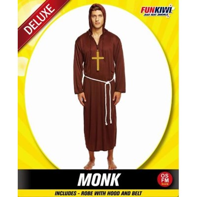 Adults Costume (Deluxe) - Monk