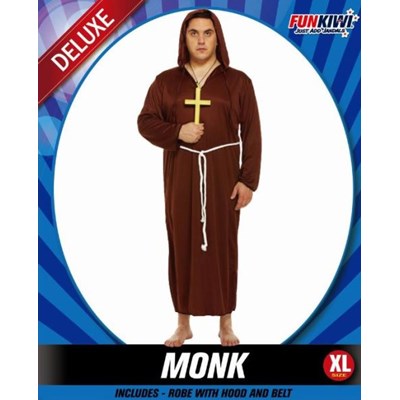 Adults Costume (Deluxe) - Monk (XL)