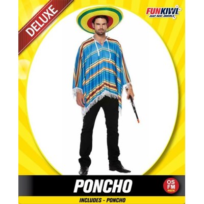 Adults Costume (Deluxe) - Poncho