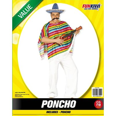 Adults Costume (Deluxe) - Poncho