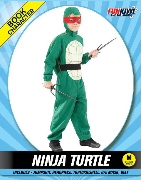 Kids Costume (Deluxe) - Ninja Turtle