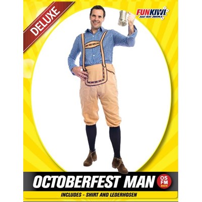 Adults Costume (Deluxe) - Octoberfest Man