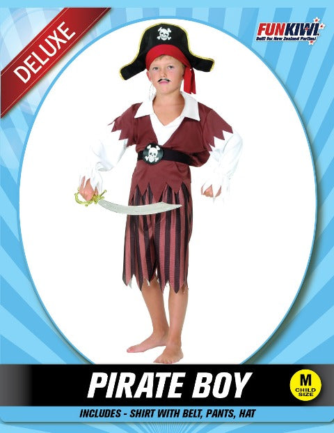 Kids Costume (Deluxe) - Pirate Boy