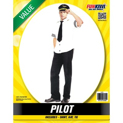 Adults Costume (Deluxe) - Pilot