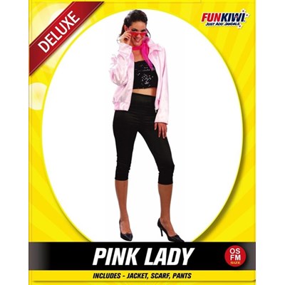 Adults Costume (Deluxe) - Pink Lady