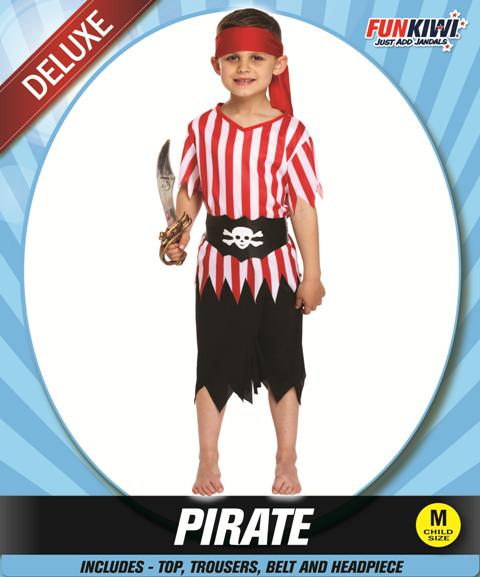 Kids Costume (Deluxe) - Pirate