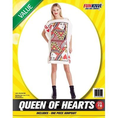 Adults Costume (Deluxe) - Queen of Hearts