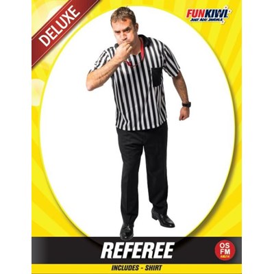 Adults Costume (Deluxe) - Referee