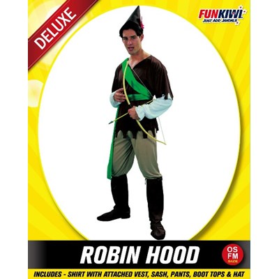 Adults Costume (Deluxe) - Robin Hood
