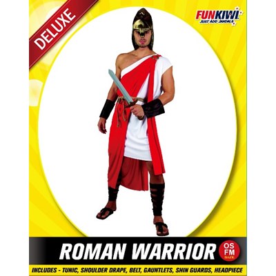 Adults Costume (Deluxe) - Roman Warrior