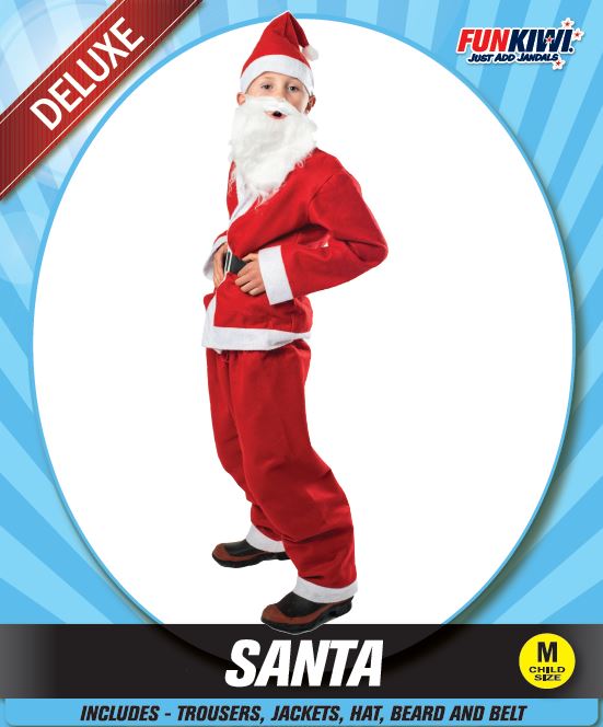 Kids Costume (Deluxe) - Santa