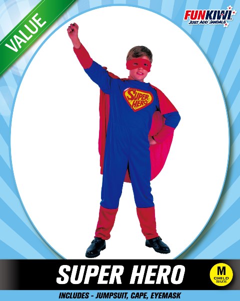 Kids Costume (Deluxe) - Super Hero