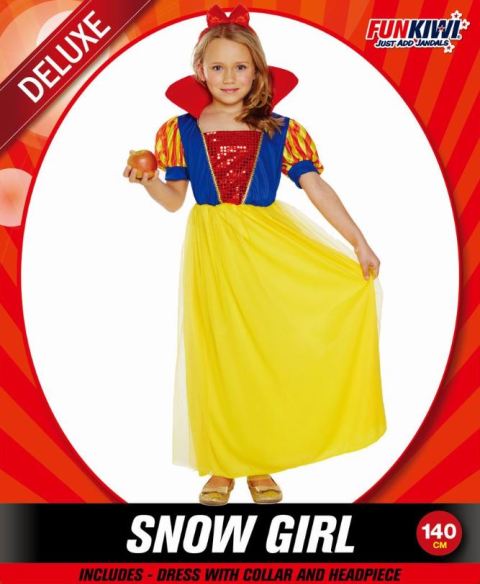 Kids Costume (Deluxe) - Snow Girl (140cm)