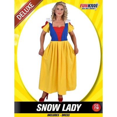 Adults Costume (Deluxe) - Snow Lady