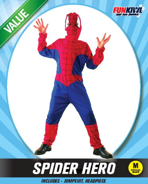Kids Costume (Deluxe) - Spider Hero