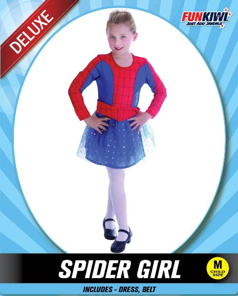 Kids Costume (Deluxe) - Spider Girl