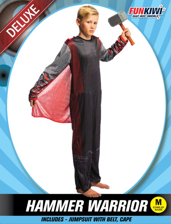 Kids Costume (Deluxe) - Hammer Warrior
