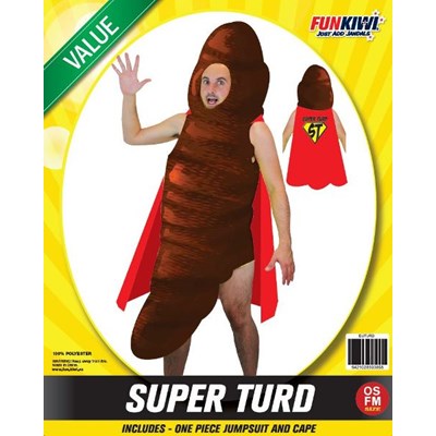 Adults Costume (Deluxe) - Super Turd