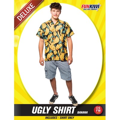 Adults Costume (Deluxe) - Ugly Shirt Banana