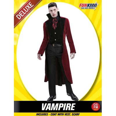 Adults Costume (Deluxe) - Vampire