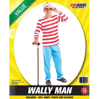 Adults Costume (Deluxe) - Wally Man