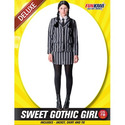 Adults Costume (Deluxe) - Sweet Gothic Girl