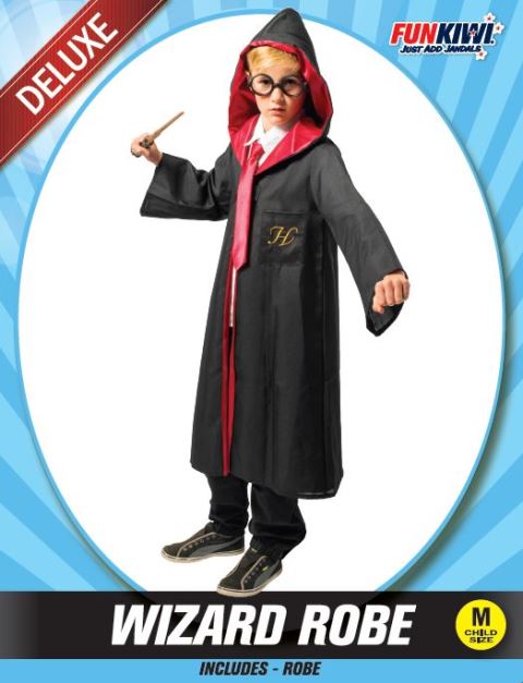 Kids Costume (Deluxe) - Wizard Robe