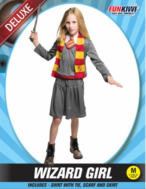 Kids Costume (Deluxe) - Wizard Girl