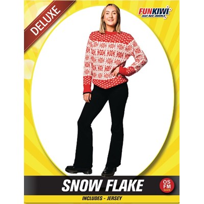 Adults Costume (Deluxe) - Snow Flake