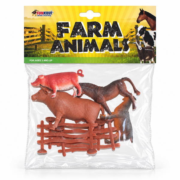 Farm Animal Toy Set – Small – F1