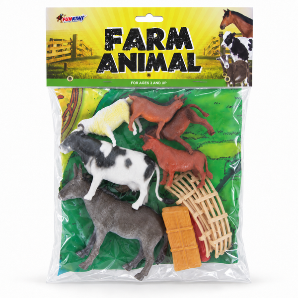 Farm Animal Toy Set – Large – F3
