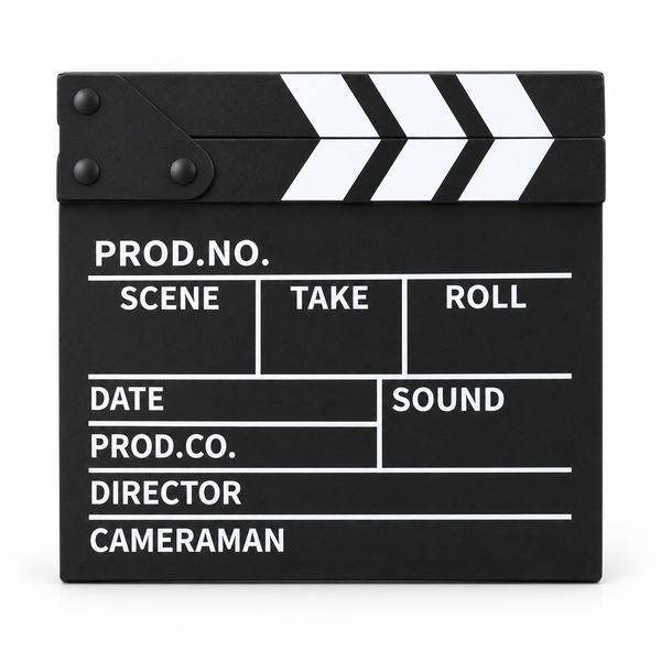 Movie Clapperboard Costume Prop