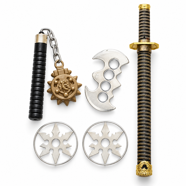 Ninja Toy Costume Accessory Set – 5 Pieces