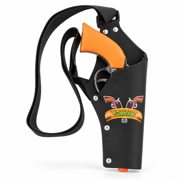 Police Chest Holster & Toy Revolver