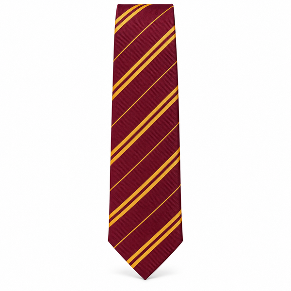 Red & Gold Wizard Costume Tie