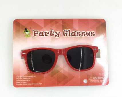 Dress Up Accessory - Wayfer Party Glasses (Red)