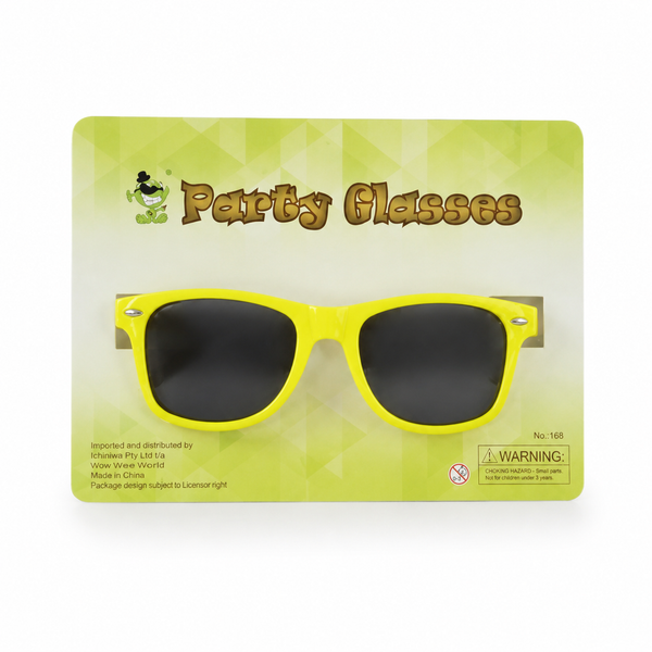 Dress Up Accessory - Wayfer Party Glasses (Yellow)