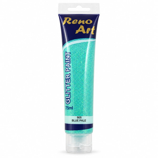 #905 Reno Art Acrylic Glitter Paint (75ml) - Blue Pale