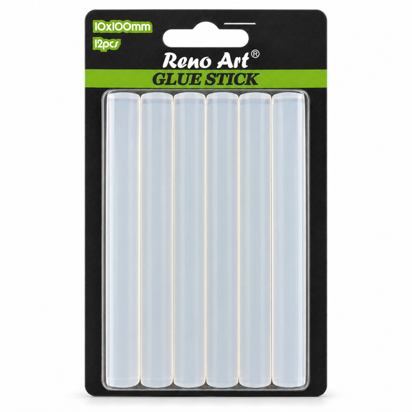 Reno Art Hot Glue Gun Sticks (Dia:11mm X 10cm) 12PK — HGS-10100
