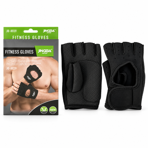 JINGBA Fitness Gloves - Black