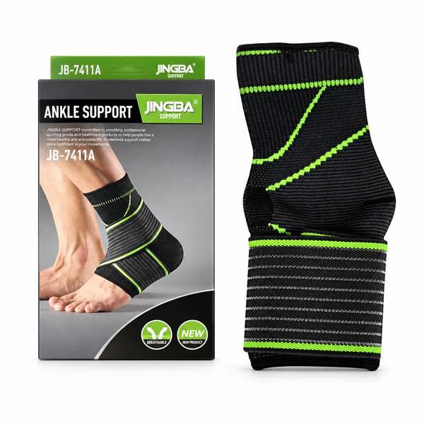 JINGBA Premium Compression Support - Adjustable Ankle (JB-7411A)