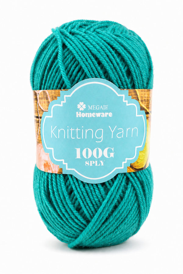 Knitting Yarn (100g) - Jungle Green (#28)