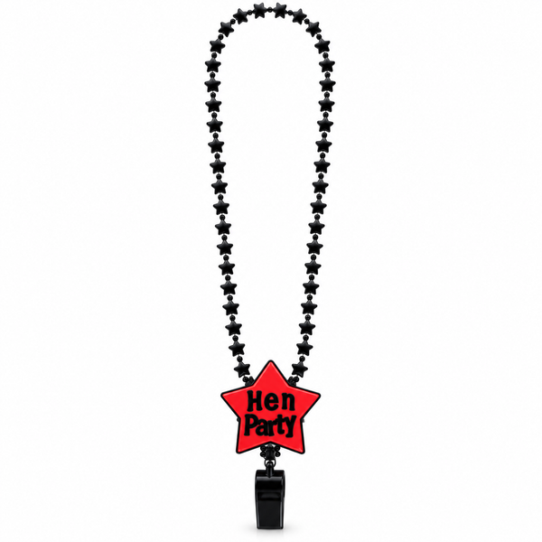 Hen's Night - Hen Party Whistle Necklace