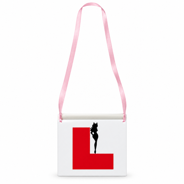 Hen's Night - L Plate Necklace