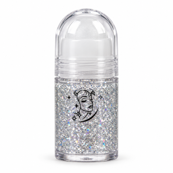Baolishi body glitter gel – Silver (White Cap)