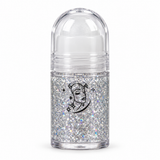 Baolishi body glitter gel – Silver (White Cap)