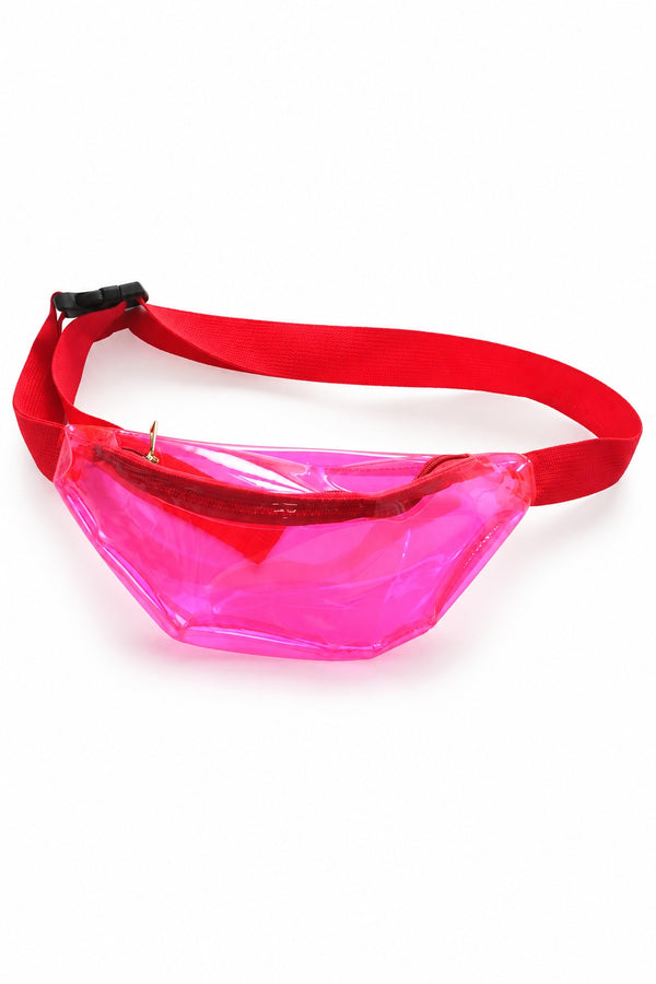Neon Series (UV Glow) - Bum Bag (Pink)