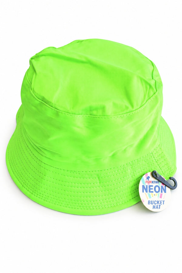 Neon Series (UV Glow) - Bucket Hat (Green)